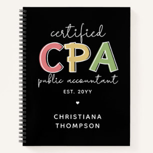 Carnet Cadeau comptable public certifié CPA personnalisé
