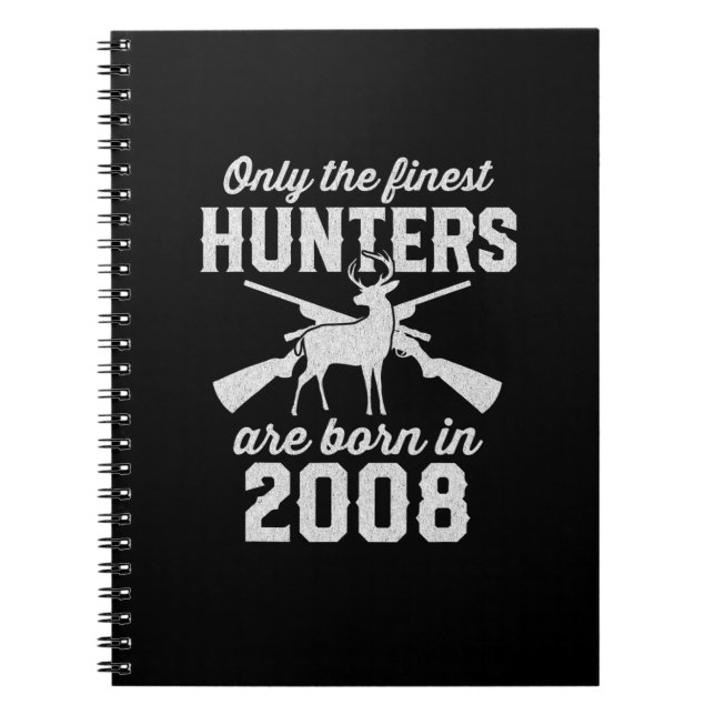Carnet Cadeau d'anniversaire Chasseur de cerfs Chasse pou (Devant)