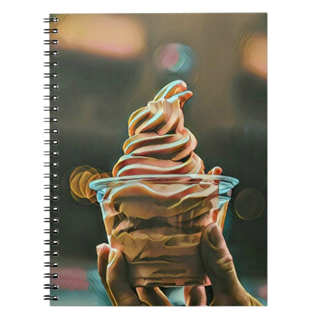 Carnet Cadeau d'anniversaire de glace (Devant)