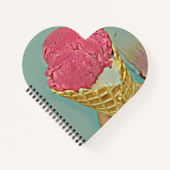 Carnet Cadeau d'anniversaire de glace (Devant)