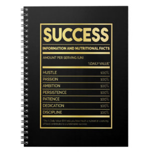 Carnet Cadeau d'anniversaire Succès des faits nutritionne
