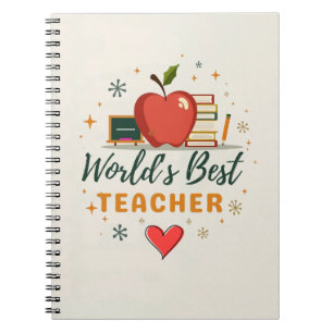 Carnet Cadeau d'appréciation pour le meilleur enseignant