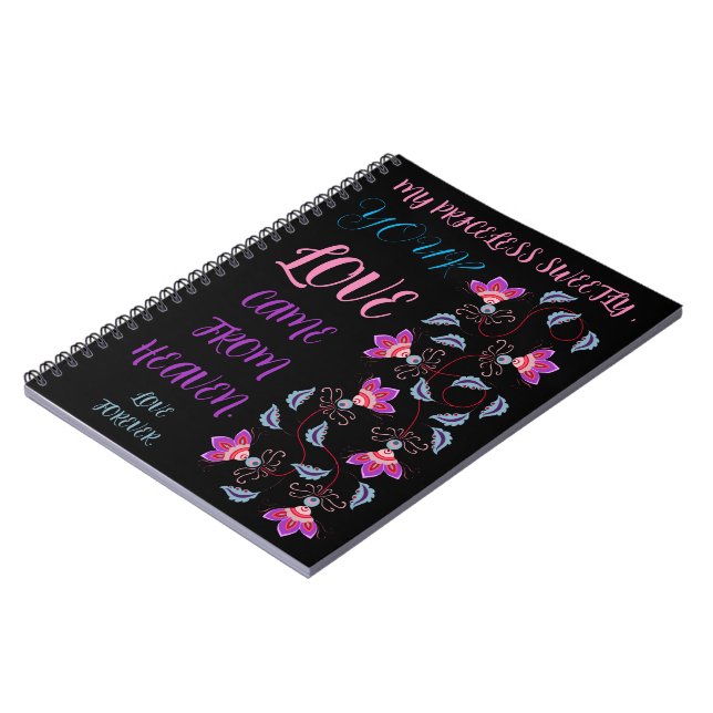 CARNET CADEAU D'ART MODERNE CRÉATIF À FLEURS MODERNES (Côté gauche)