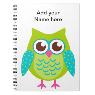 Carnet Cadeau de Chouettes vertes
