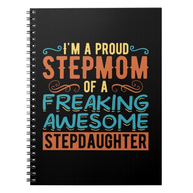 Carnet Cadeau de citation de belle-fille de marâtre fière (Devant)