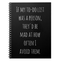 Cadeau de citation humoristique pour les procrasti