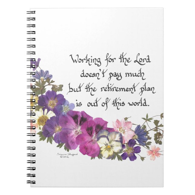 Carnet Cadeau de clergé ou de volontaire (Devant)