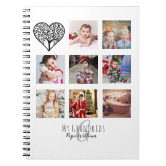 Carnet CADEAU DE COLlAGE PHOTO GRAND-PÈRE FIER GRAND-PÈRE