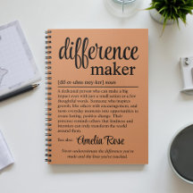 Cadeau de définition de créateur de différence per