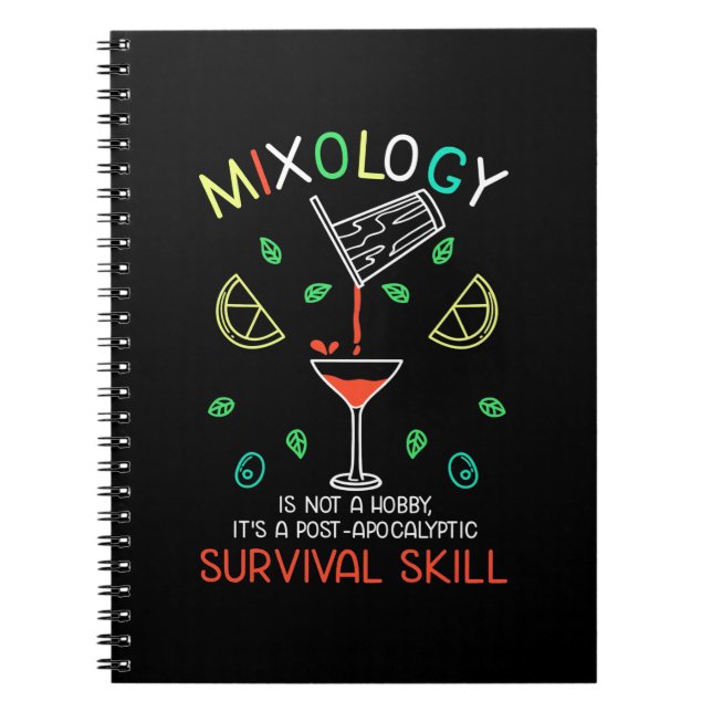Carnet Cadeau de Noël | Barman Mixologue (Devant)