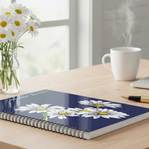 Carnet Cadeau de Noël Bohème Floral Aquarelle Daisy