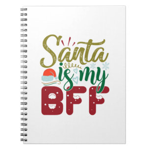 Carnet Cadeau de Noël   Père Noël est mon BFF
