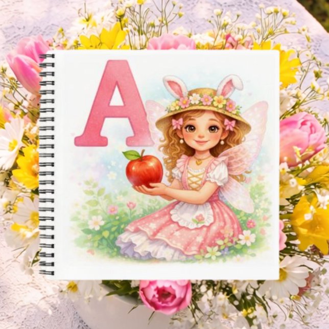 Carnet Cadeau de nom de fée personnalisé pour filles (Créateur téléchargé)