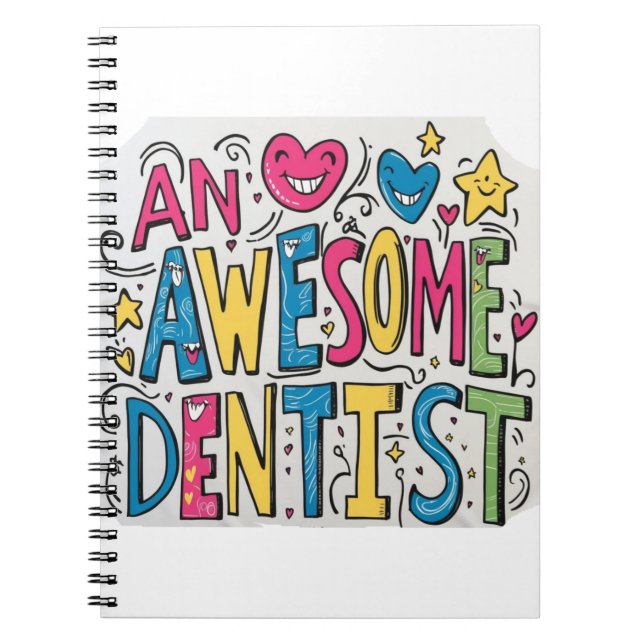 Carnet Cadeau de remerciement pour dentiste  (Devant)