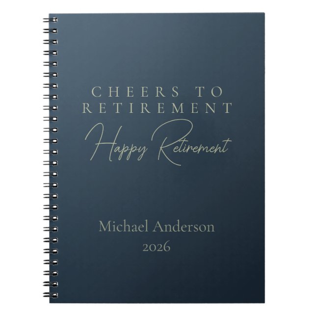 Carnet Cadeau de retraite à trinquer (Devant)