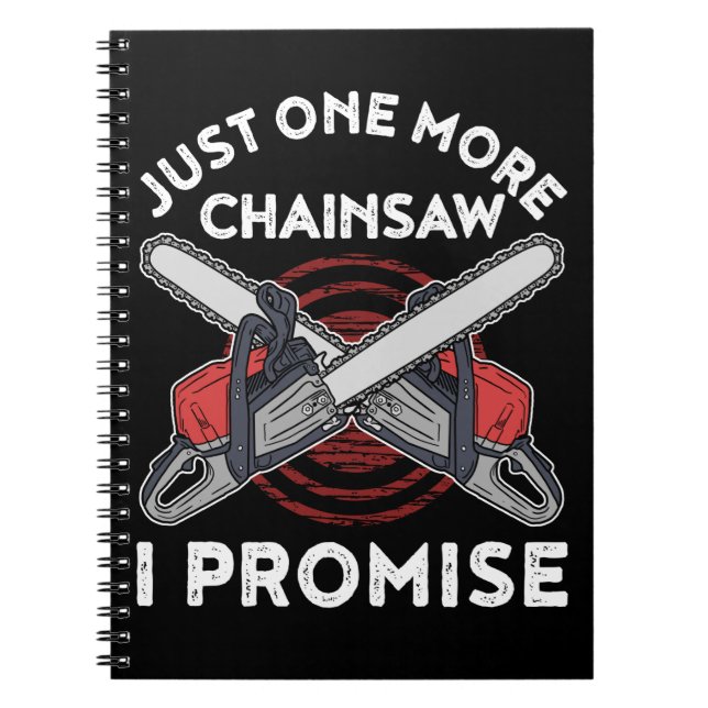 Carnet Cadeau de travail du bois Hommes Lumberjack Arbori (Devant)