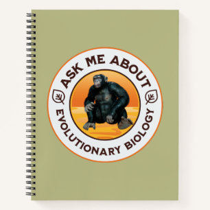 Carnet Cadeau d'humour sur l'évolution pour professeur de