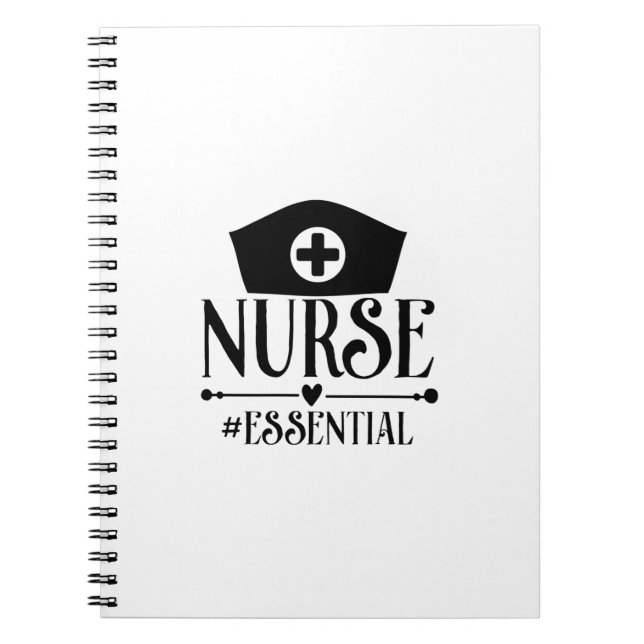 Carnet Cadeau d'infirmière Infirmière essentielle (Devant)