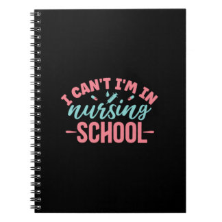 Carnet Cadeau d'infirmière | Je suis à l'école d'infirmiè