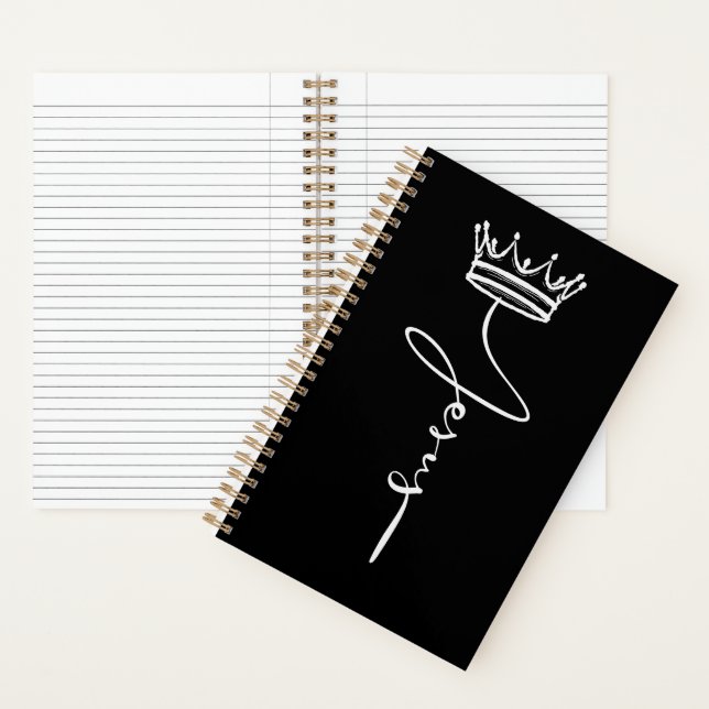 Carnet Cadeau d'inspiration de couronne de 'Jésus' Foi et (À l'intérieur)