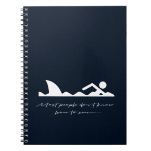 Carnet Cadeau drôle d'amant de sarcasme de requin de