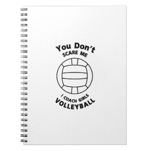 Carnet Cadeau drôle d'entraîneur de volleyball vous ne