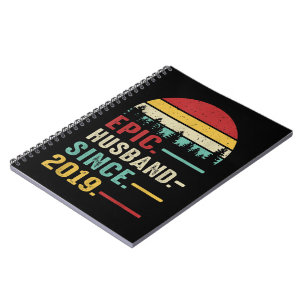 Carnet Cadeau du 2e anniversaire du Mariage pour son mari