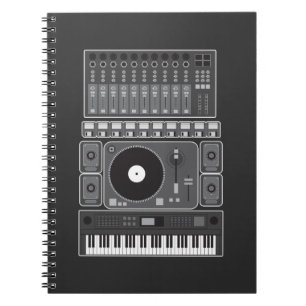 Carnet Cadeau du DJ de fabricant de battement de rap de