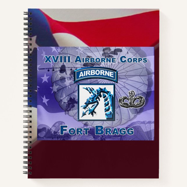 Carnet Cadeau du XVIIIe corps aéroporté (Devant)