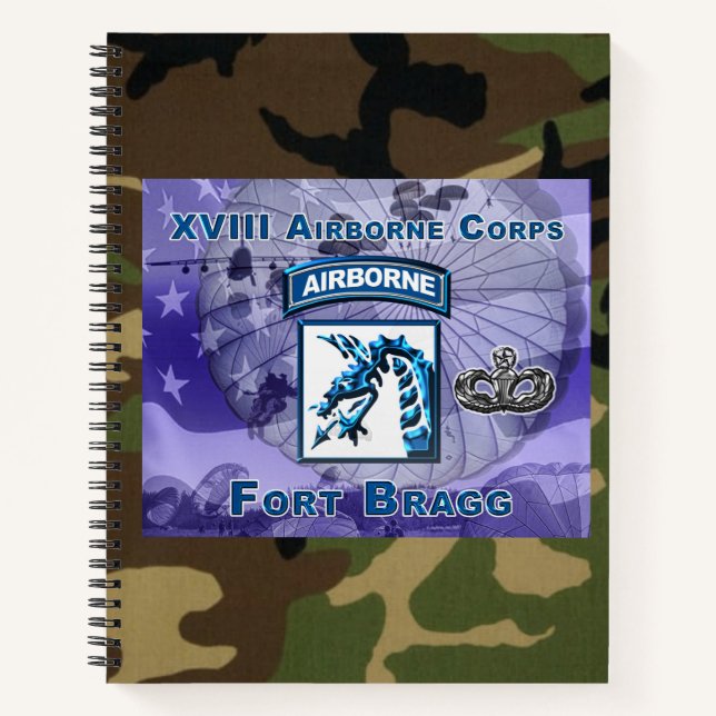 Carnet Cadeau du XVIIIe corps aéroporté (Devant)