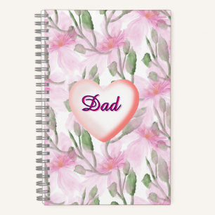 Carnet Cadeau floral personnalisé à l'aquarelle