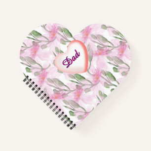 Carnet Cadeau floral personnalisé à l'aquarelle