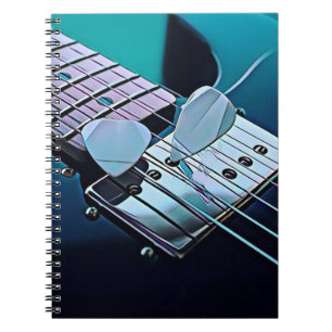 Carnet cadeau guitariste cool