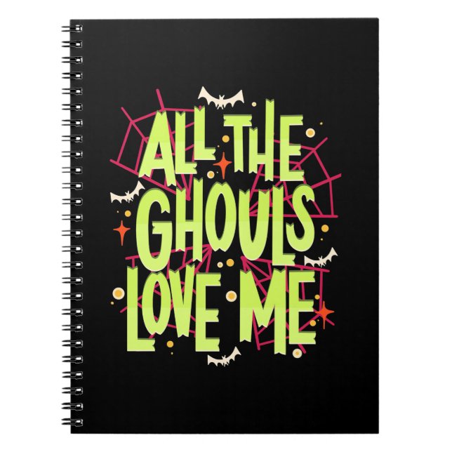 Carnet Cadeau Halloween | Tous Les Gouls M'Aiment (Devant)