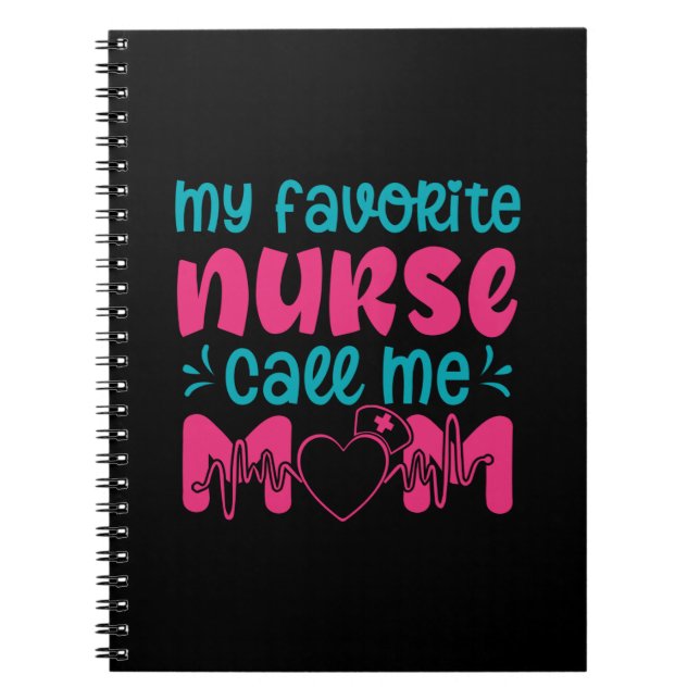 Carnet Cadeau infirmière | Mon infirmière préférée Me soi (Devant)