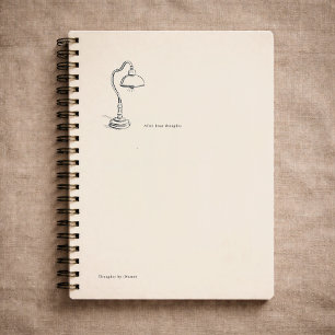 Carnet Cadeau Introverti Minimalisme Art Linéaire Quiétud