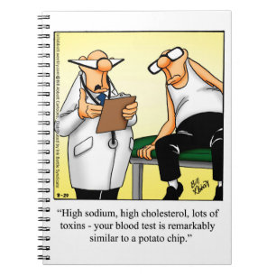 Carnet Cadeau Médicale pour ordinateur portable Humour