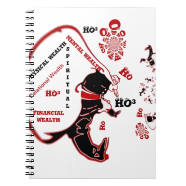 Carnet Cadeau Père Noël Secret - Prospérité et Richesse (Devant)