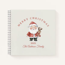 Cadeau personnalisé ambiance Noël aquarelle Père N