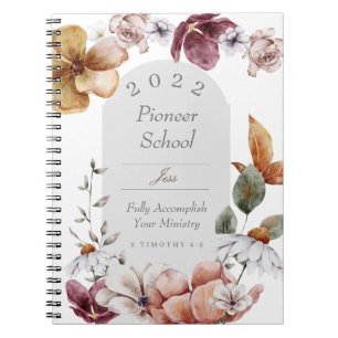 Carnet Cadeau personnalisé pour pionnier JW 2022