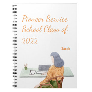 Carnet Cadeau personnalisé pour soeurs pionnières JW 2022