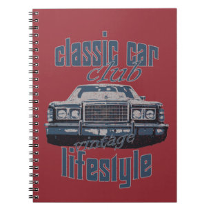 Carnet cadeau pour club de voiture classique vintage amat