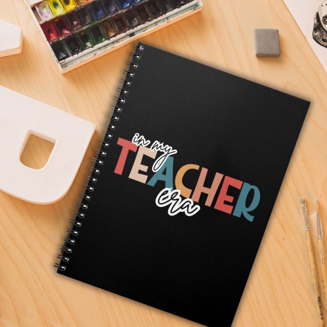 Carnet Cadeau pour enseignant de mon ère d'enseignant (Créateur téléchargé)