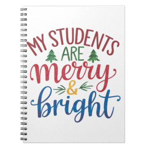 Carnet Cadeau pour Enseignant Mes Élèves Sont Gais & Br