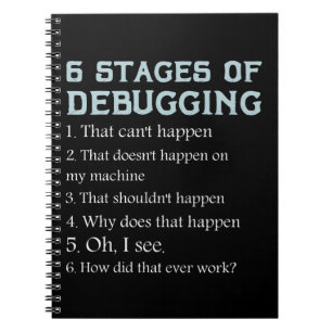 Carnet Cadeau pour le programmeur de débogage informatiq