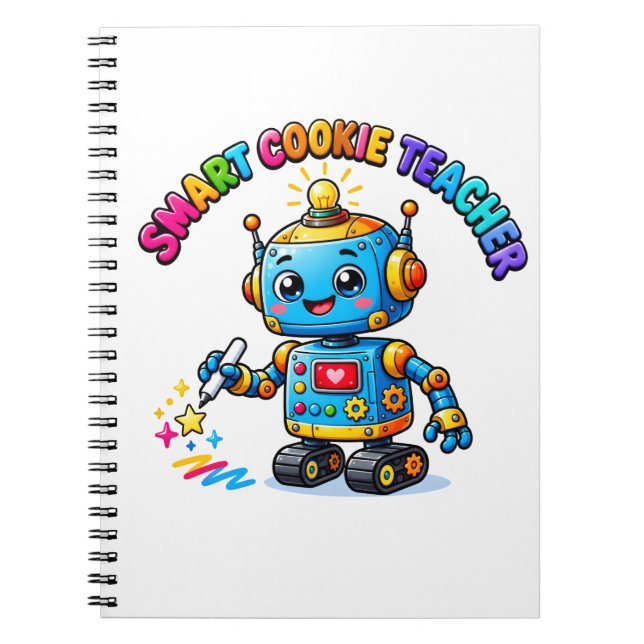 Carnet Cadeau pour l'enseignant Smart Cookie (Devant)