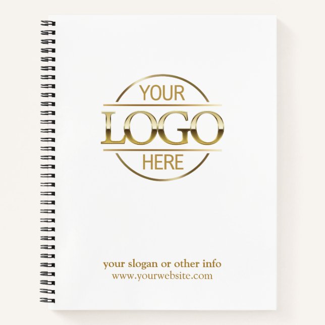 Carnet Cadeau promotionnel de logo d'entreprise moderne (Devant)