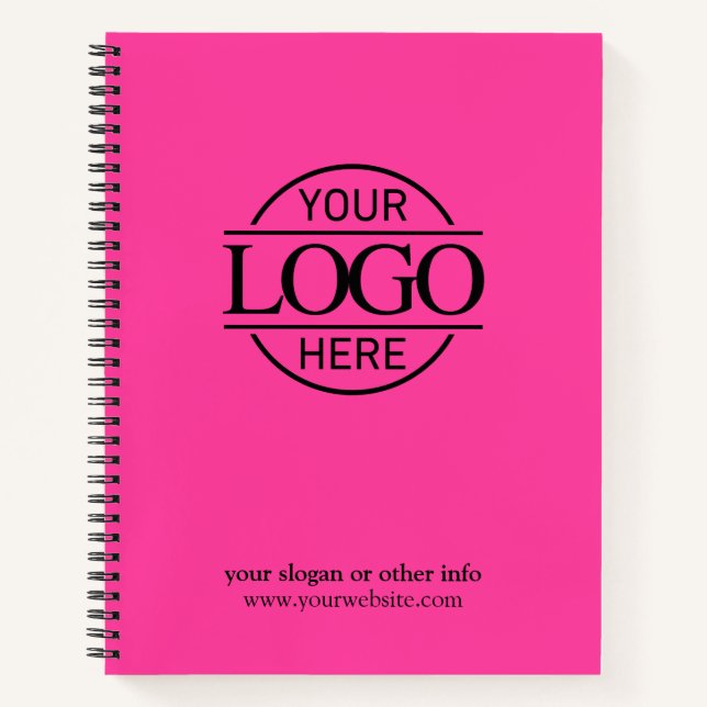 Carnet Cadeau promotionnel de logo d'entreprise moderne (Devant)