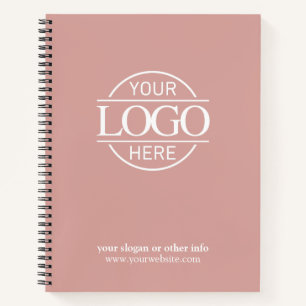 Carnet Cadeau promotionnel de logo d'entreprise moderne