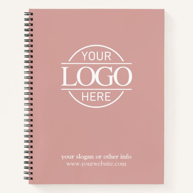 Carnet Cadeau promotionnel de logo d'entreprise moderne (Devant)